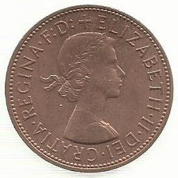 Inglaterra - 1 Penny 1966 (Km# 897)