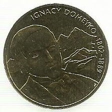 Polonia - 2 Zlote 2007 (Km# 590) Ignacy Domeyco