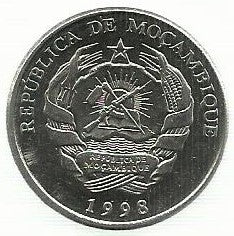Moçambique - 5000 Meticais 1998 (Km# 124)