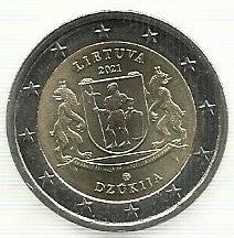Lituania - 2 Euro 2021 (Km# ..) Dzukija
