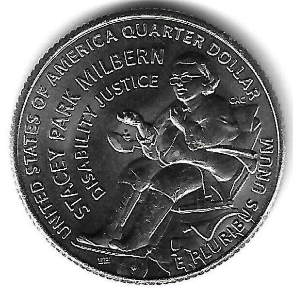 USA - 25 Cents 2025 (Km# 808) Stacey Milbern