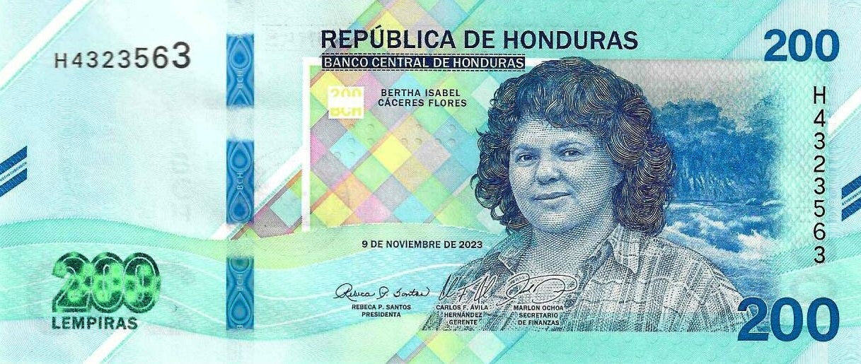 Honduras - 200 Lempiras  2023 (# 114)
