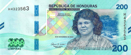 Honduras - 200 Lempiras  2023 (# 114)
