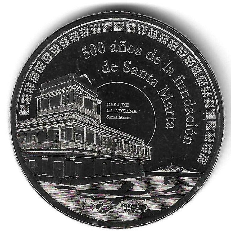 Colombia - 20000 Pesos 2025 (Km# 308) Santa Marta
