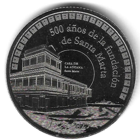 Colombia - 20000 Pesos 2025 (Km# 308) Santa Marta