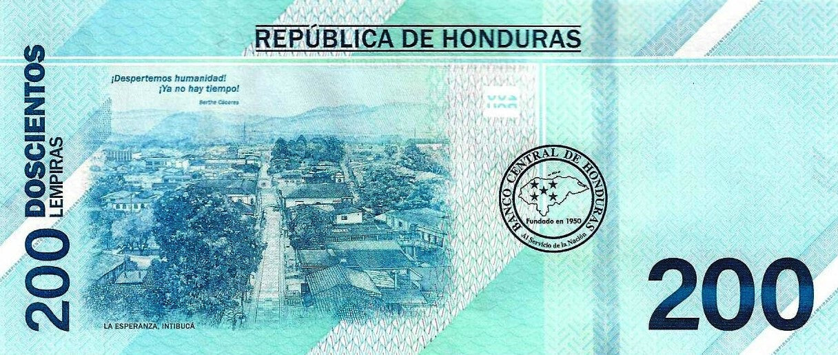 Honduras - 200 Lempiras  2023 (# 114)
