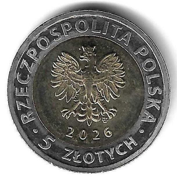 Polonia - 5 Zlotych 2026 (Km# ..) Kozlowka