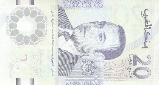 Marrocos - 20 Dirhams 2019 (# ..)