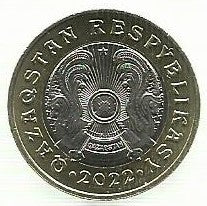Cazaquistao - 100 Tenge 2022 (Km# ..) Winged Bars