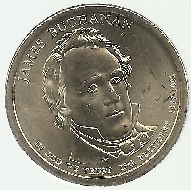 USA - 1 Dolar 2010 (Km# 477) James Buchanan