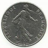 França - 1/2 Franco 1978 (Km# 931.1)