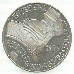 Austria - 100 Schillings 1979 (Km# 2945) Bregen