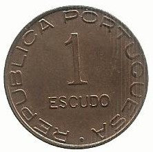Moçambique - 1$00 1945 (Km# 74)
