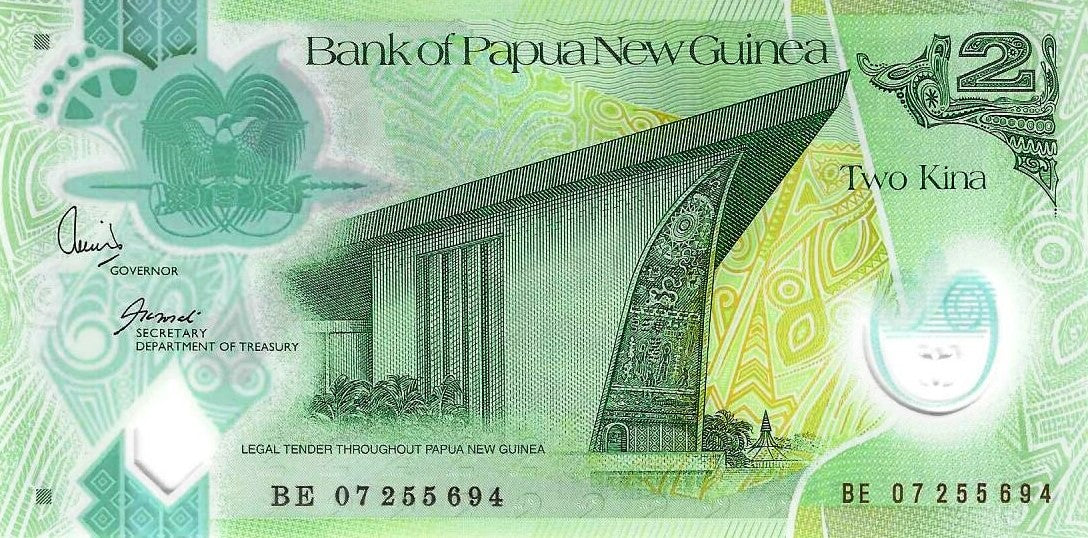 Papua Nova Guine - 2 Kina 2007 (# 28)