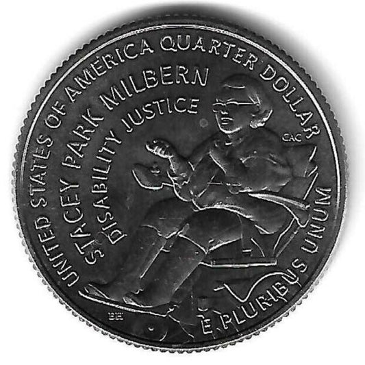 USA - 25 Cents 2025 (Km# 808) Stacey Milbern