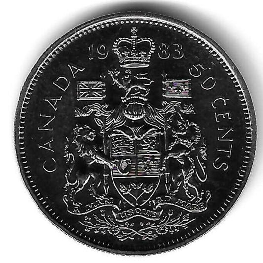 Canada - 50 Centimos 1983 (Km# 75.1)