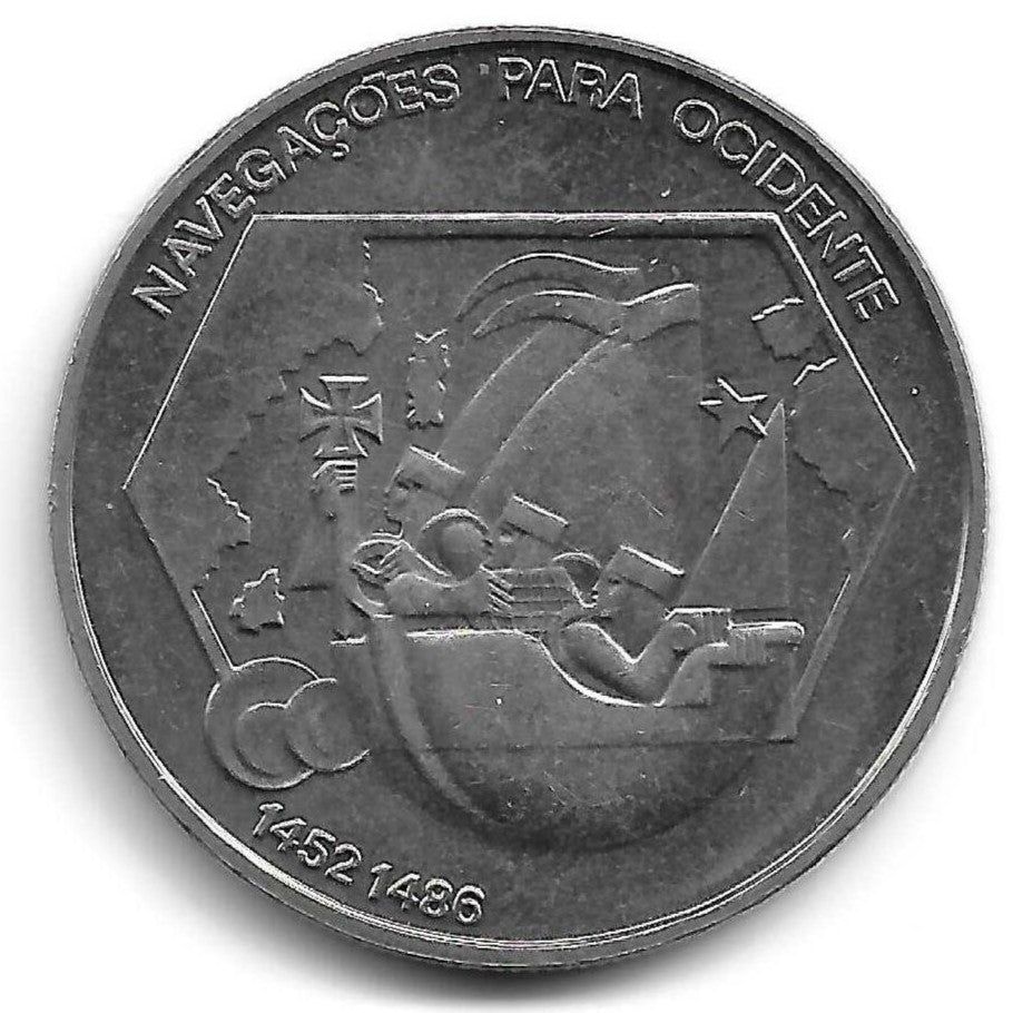 Portugal - 200$00 1991 (Km# 659)     Naveg. Ocidente