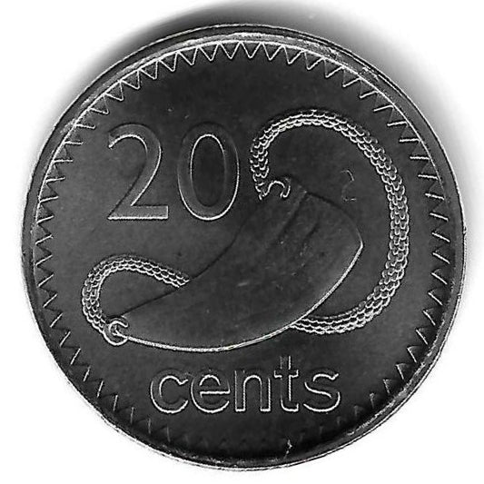 Fiji - 20 Centimos 2009 (Km# 121)