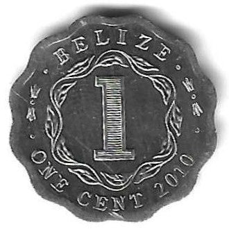 Belize - 1 Centimo 2010 (Km# 33a)