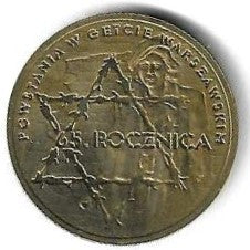 Polonia - 2 Zlote 2008 (Km# 633) 65º Anivº Gueto