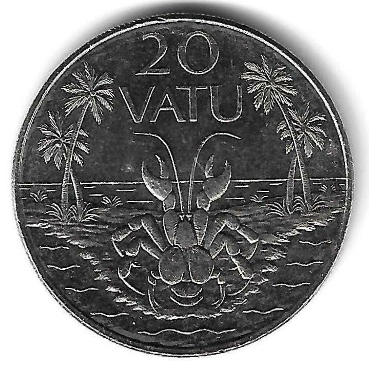 Vanuatu - 20 Vatu 2010 (Km# 7)