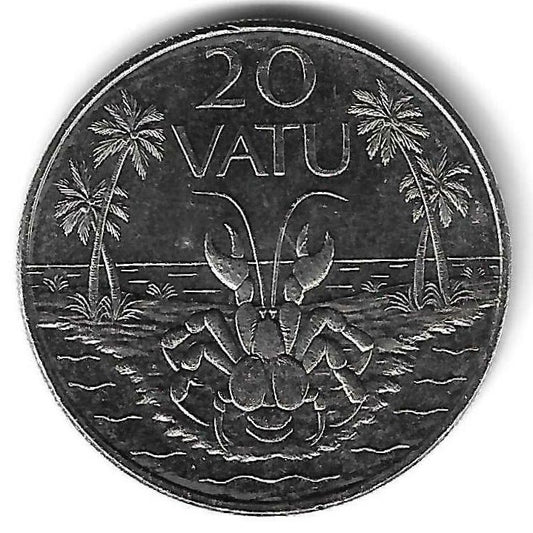 Vanuatu - 20 Vatu 2010 (Km# 7)