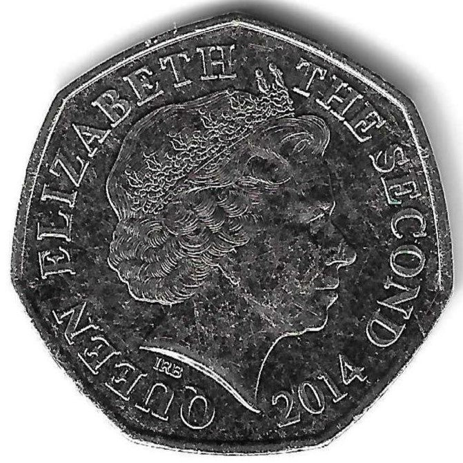 Jersey - 50 Pence 2014 (Km# 108)