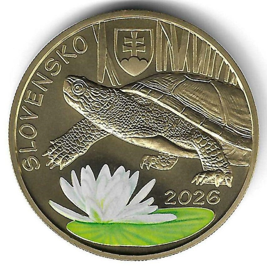 Eslovaquia - 5 Euro 2026 (Km# ..) Tartaruga