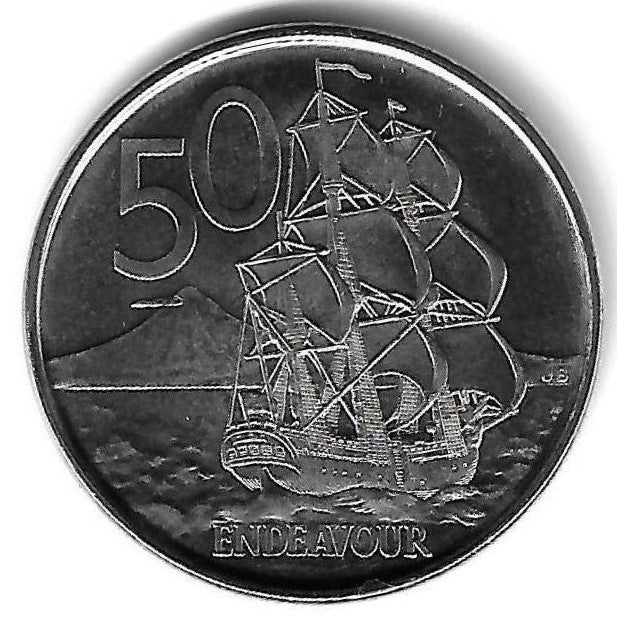 Nova Zelandia - 50 Centimos 2006 (Km# 119)