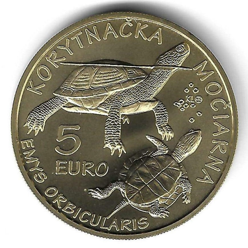 Eslovaquia - 5 Euro 2026 (Km# ..) Tartaruga