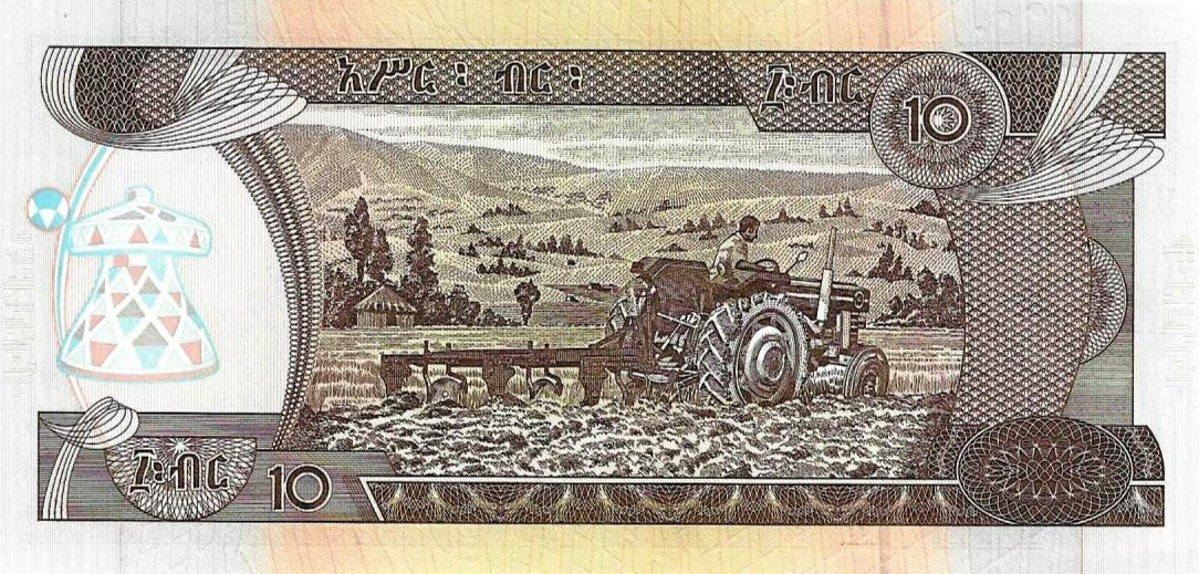 Etiopia - 10 Birr 2000 (# 48b)