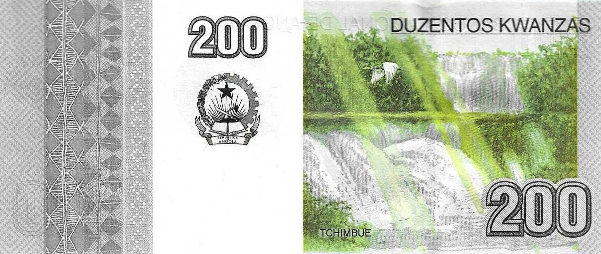 Angola - 200 Kwanzas 2012 (# 154)