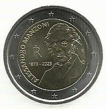 Itália - 2 Euro 2023 (Km# ..) Alessandro Manzoni