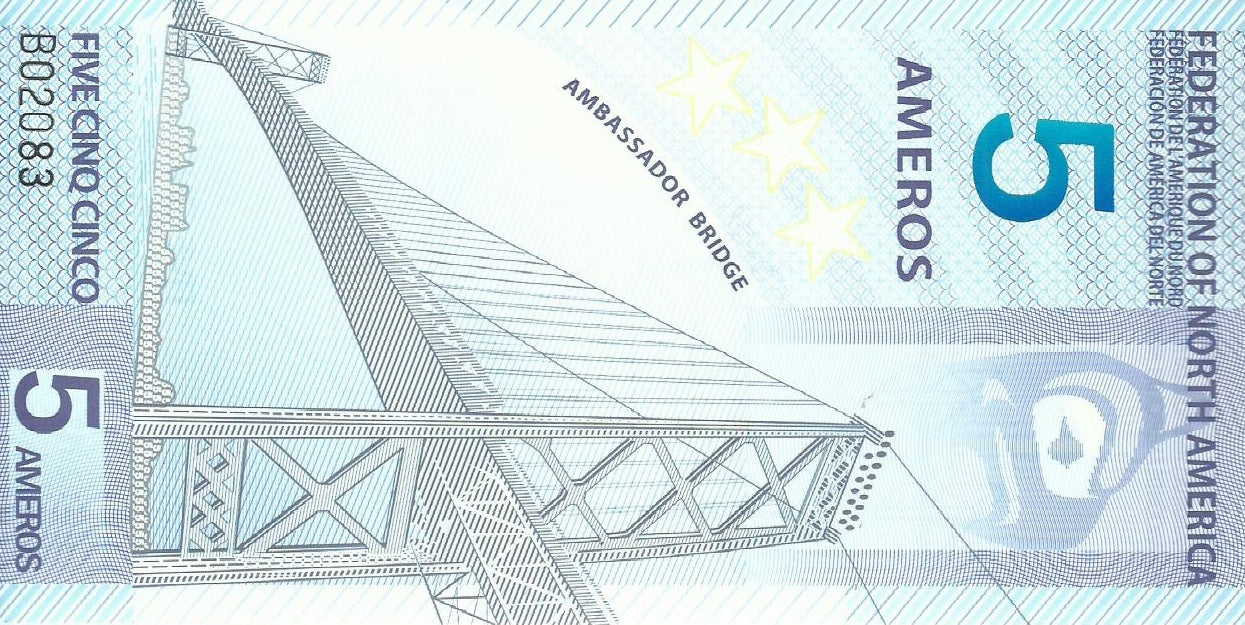 Federação America Norte - 5 Ameros 2011 (# NL)