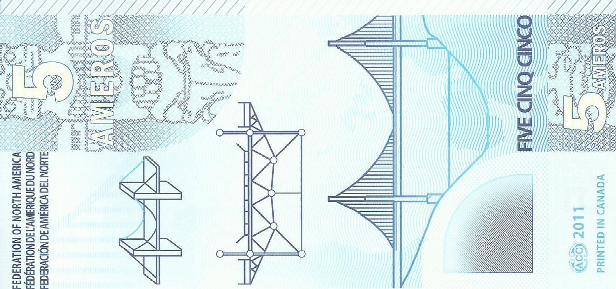 Federação America Norte - 5 Ameros 2011 (# NL)