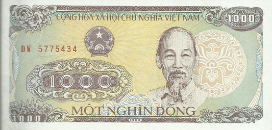 Vietname - 1000 Dong 1988 (# 106)