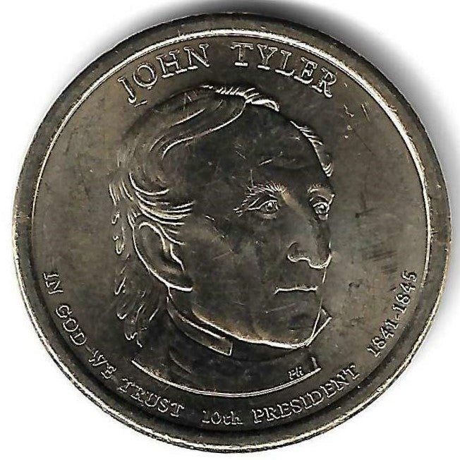 USA - 1 Dolar 2009 (Km# 451) John Tyler
