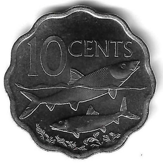 Bahamas - 10 Centimos 2007 (Km# 219)