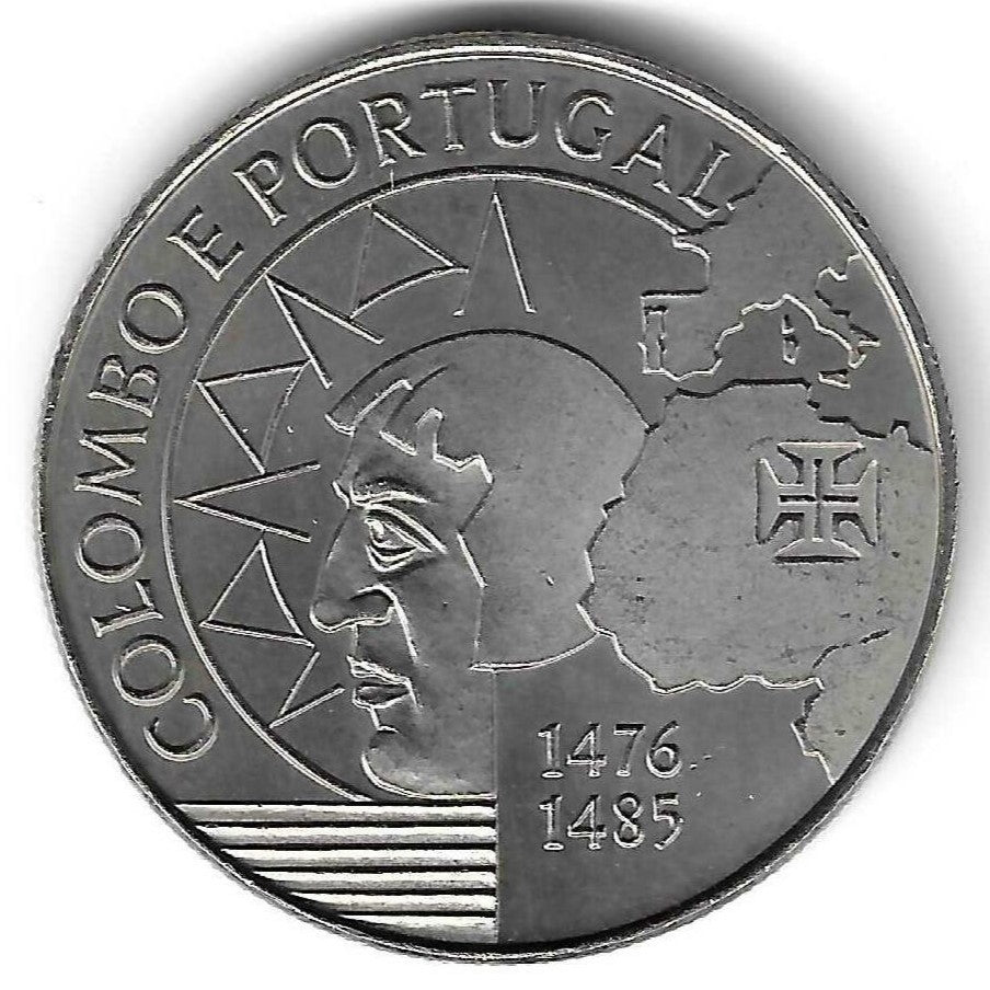 Portugal - 200$00 1991 (Km# 658)     Colombo