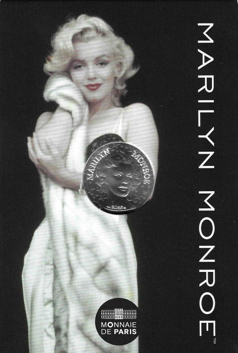 França - 10 Euro 2025 (Km# ..) 100º Anivº Nasc. Marilyn Monroe