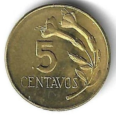 Peru - 5 Centavos 1973 (Km# 244)