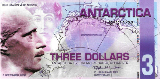 Antartica - 3 Dolares 2008 (# NL)