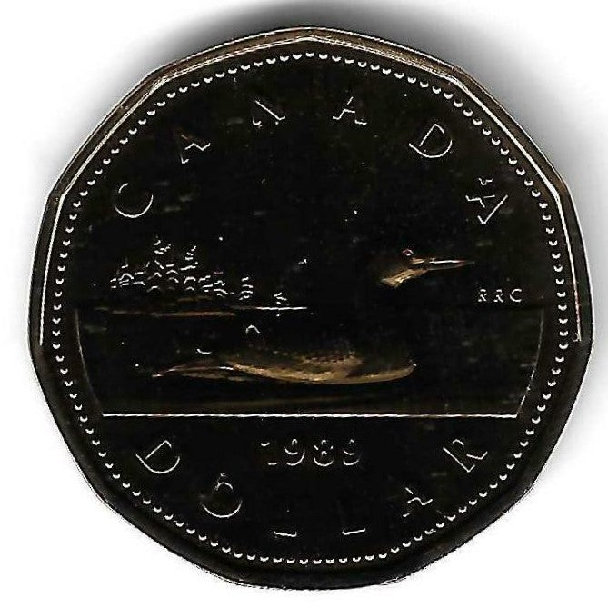Canadá - 1 Dolar 1989 (Km# 157)