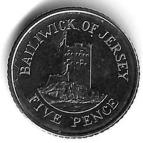 Jersey - 5 Pence 2016 (Km# 249)