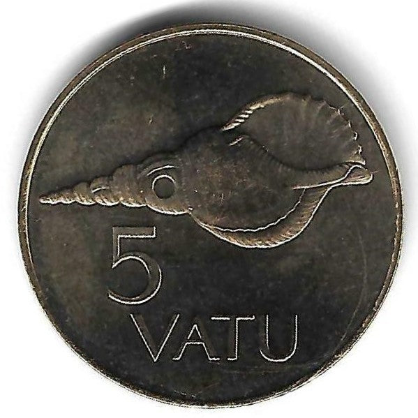 Vanuatu - 5 Vatu 1999 (Km# 5)