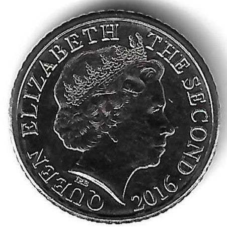Jersey - 5 Pence 2016 (Km# 249)
