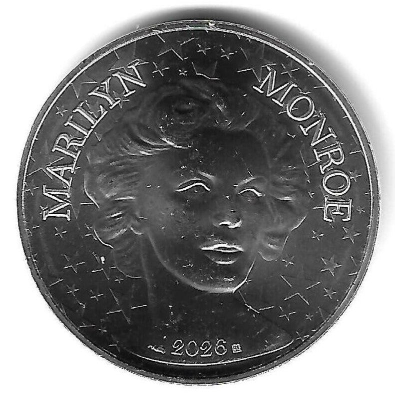França - 10 Euro 2025 (Km# ..) 100º Anivº Nasc. Marilyn Monroe