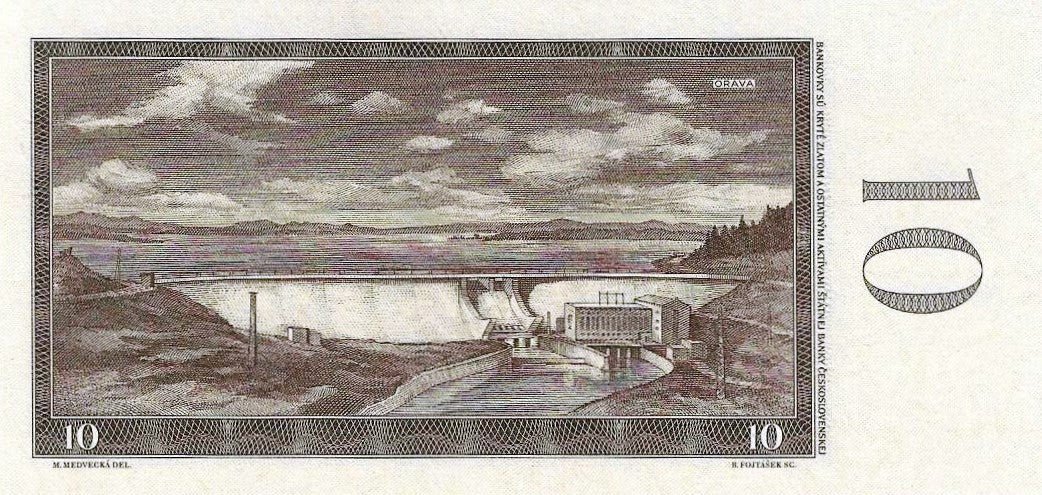 Checoslováquia - 10 Korun 1960 (# 88g)