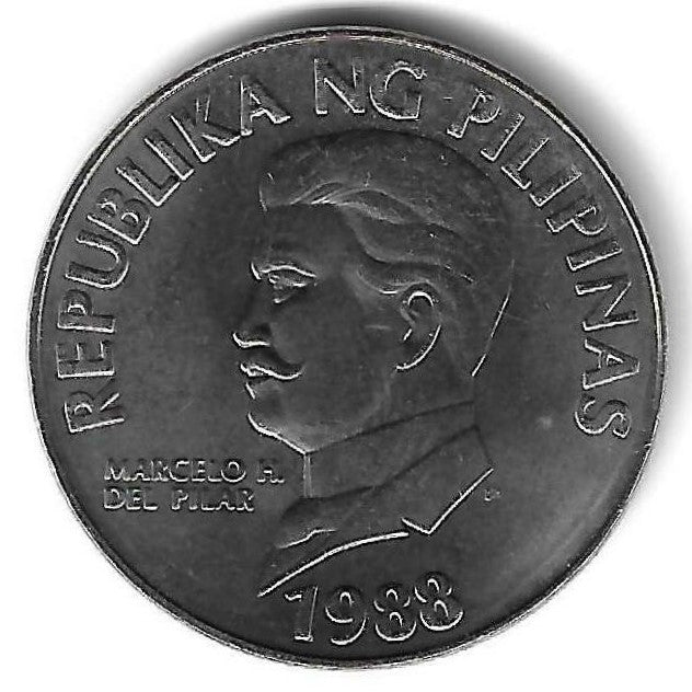 Filipinas - 50 Sentimos 1988 (Km# 242)