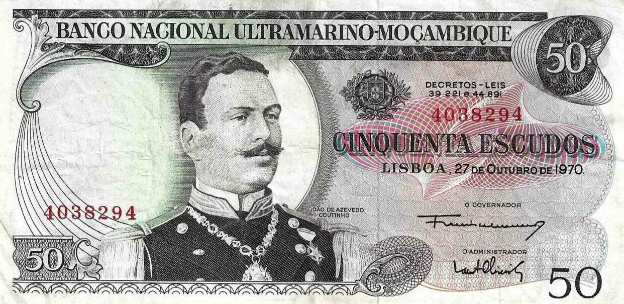 Moçambique - 50$00 1970 (# 111)